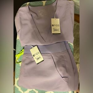 Brand new lavender Figs scrubs